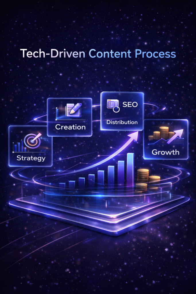 Tech Driven Content Process